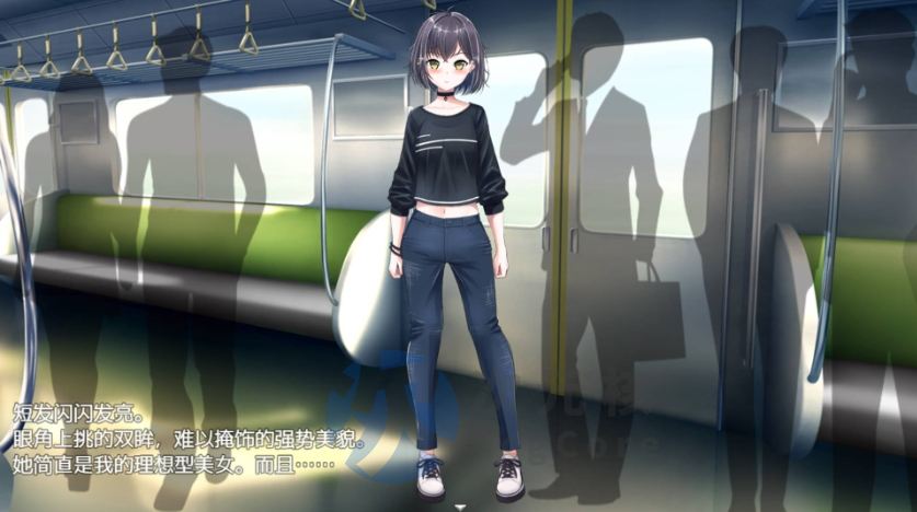 【日式SLG/汉化】和冷酷可爱的大姐姐的甜蜜纯爱之旅 純愛列車/汉化版 クーデレ誘い受けお姉さんとのイチャラブ