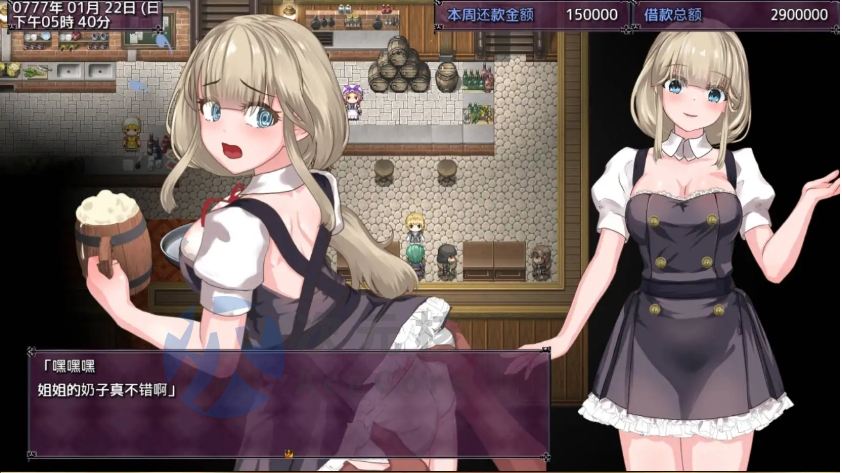 【爆款RPG/AI汉化/动态】圣女莎夏与红魔石1.0.5欲望国度版