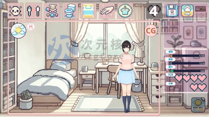 【互动SLG/中文/动态】我的可爱蛋日记V1.1 官方中文版+存档[新作]