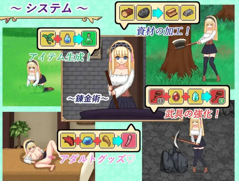 【爆款RPG/AI汉化】炼金生活1.0汉化版【PC+安卓】