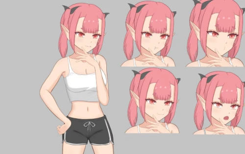 [SLG/英文/PC+AZ]与一个吃白食的魅魔一起生活！ [v0.3][185MB]