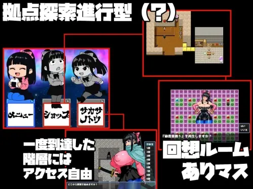 [RPG/汉化/PC/打工]女剑士枫 性骚扰打工与倒悬之塔 女剣士カエデ セクハラバイトと逆さの塔