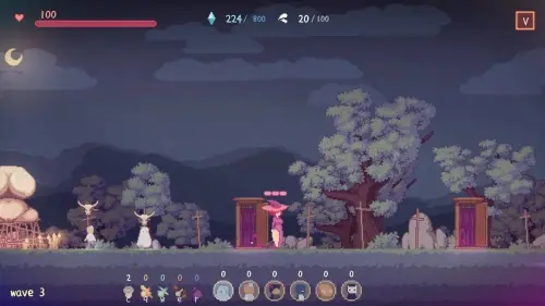 [ACT/汉化/PC/像素/异种]紫森仪式 v1.1