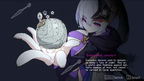 [免费ACT/英文/PC/像素]赤莲忍法帖 v0.1.0 Alpha