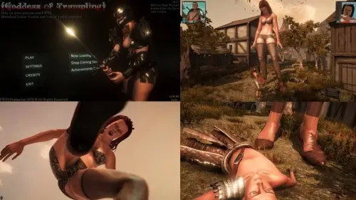 [SLG/3D/生肉/PC/女巨人/回合制]践踏女神 1+2合集