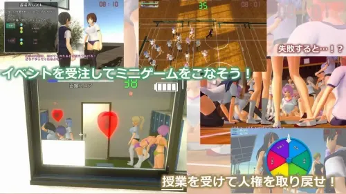 [SLG/3D/生肉/PC/逆推/SM]M男霸凌校园生活