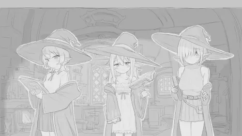 [SLG/生肉/PC/触摸/同居]与隐居魔女的30天 v1.0.0