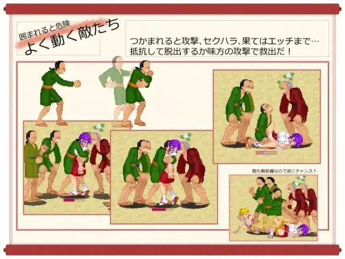 [ACT/官中/PC/像素/战斗H]肌肉脑巫女神奈 忍者之里的危机 v1.0.1