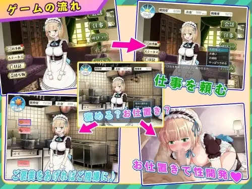 [SLG/汉化/PC/女仆/调教]快乐堕落的女仆～明明应该是在遭受虐待，为什么却这么舒服呢……～
