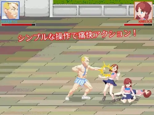 [ACT/生肉/PC/像素/战斗H/腹击]惩罚格斗/おしおきFIGHT