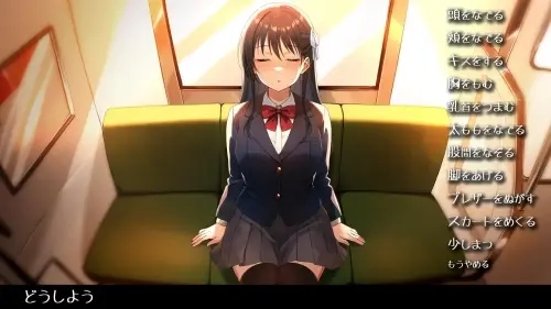 [SLG/生肉/PC/触摸/电车/制服]睡眠痴汉电车